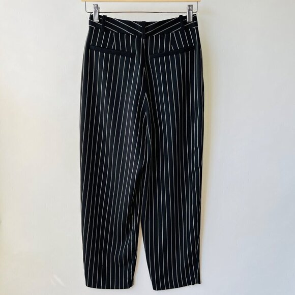 ❤️ Babaton Modesto pants, black white striped, Size 2 - Picture 4 of 11